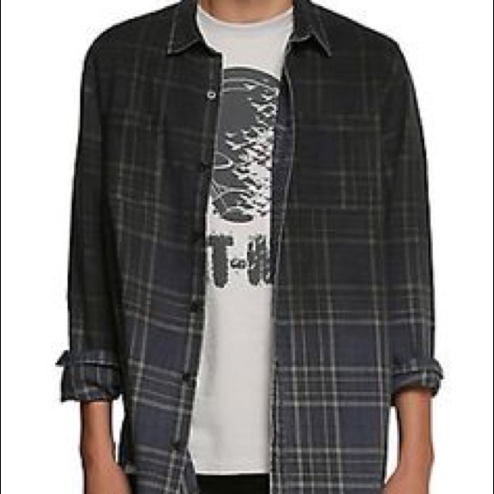 Over sized grunge flannel